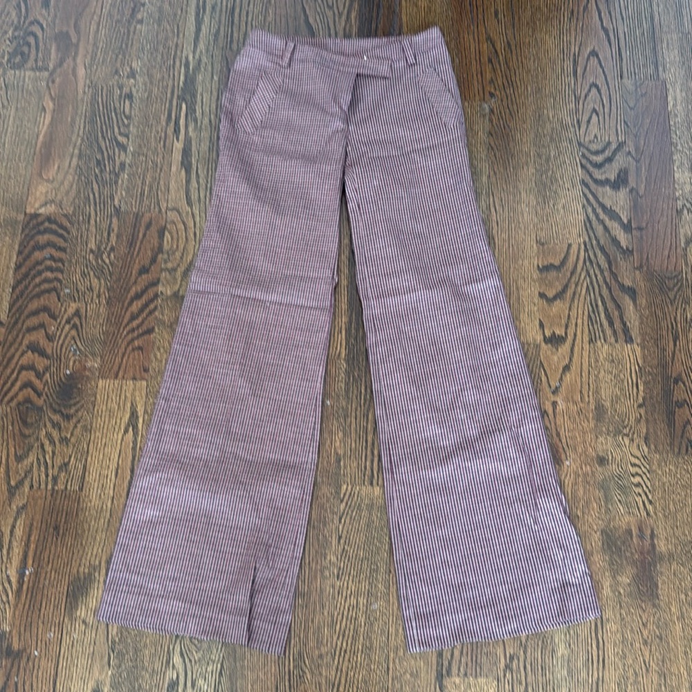 PATRIZIA PEPE Firenze Woman Pants Sz 42 (US 6) wide leg suit pants